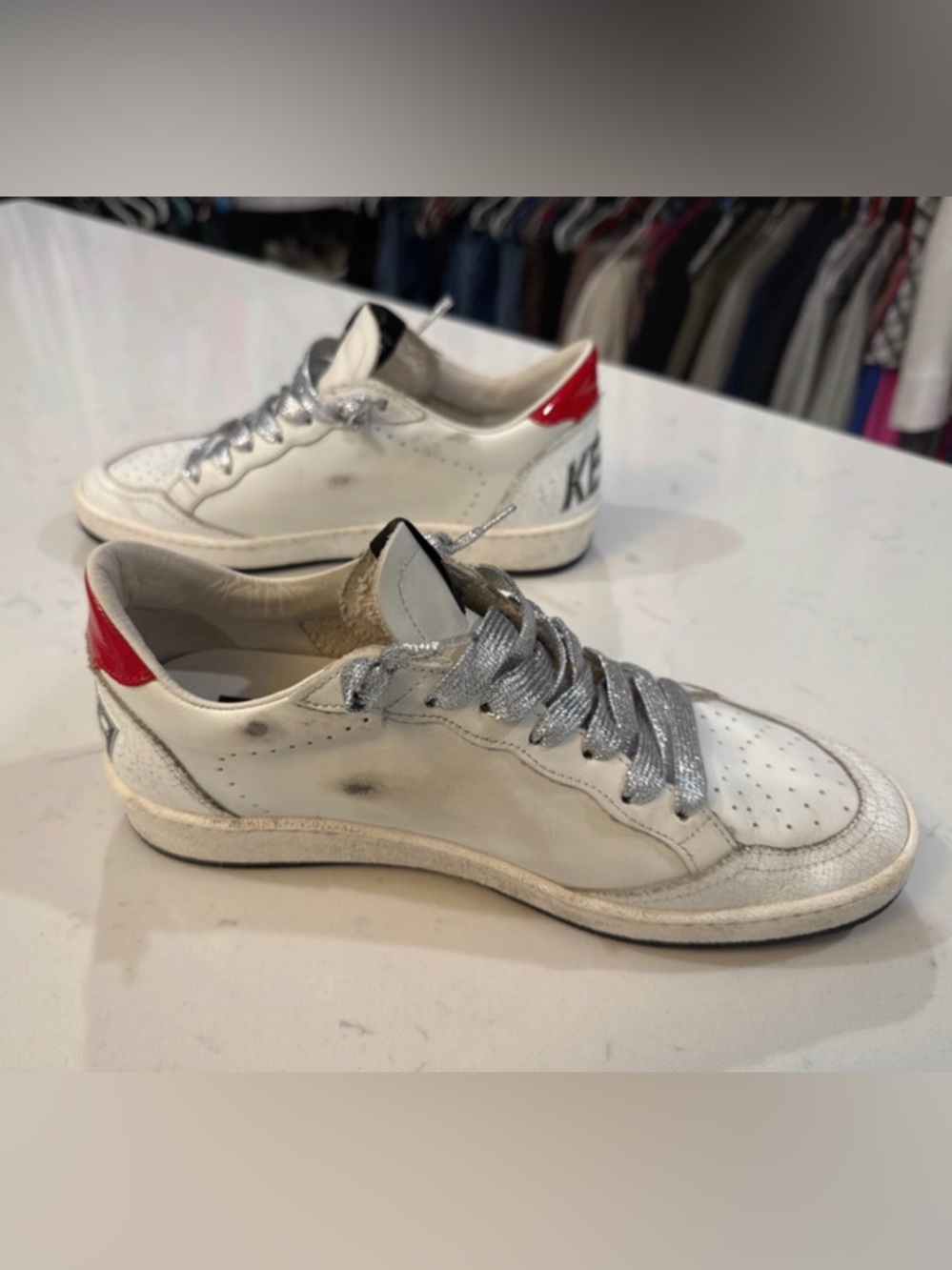 LIKE NEW Golden Goose Ballstar Sz 39/8.5 - Picture 2 of 8